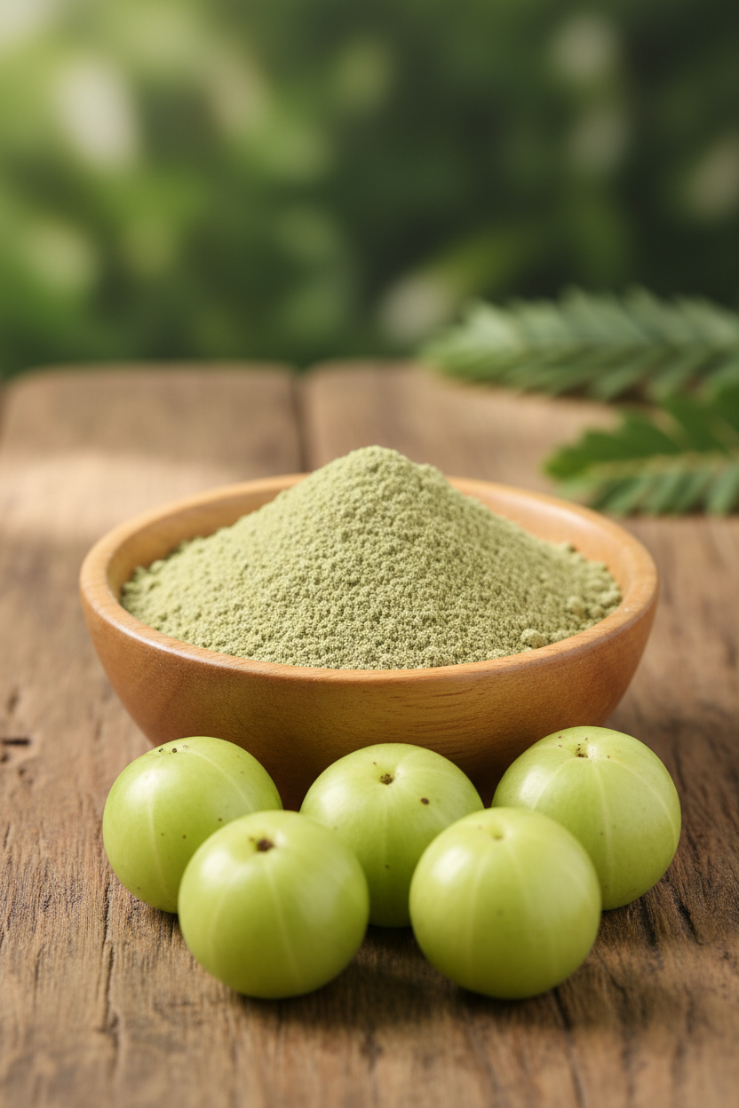 VEDARASA Amla Powder | 100% Pure & Natural Indian Gooseberry Powder | Rich in Vitamin C | For Hair Care, Skin Care & Immunity | No Chemicals
