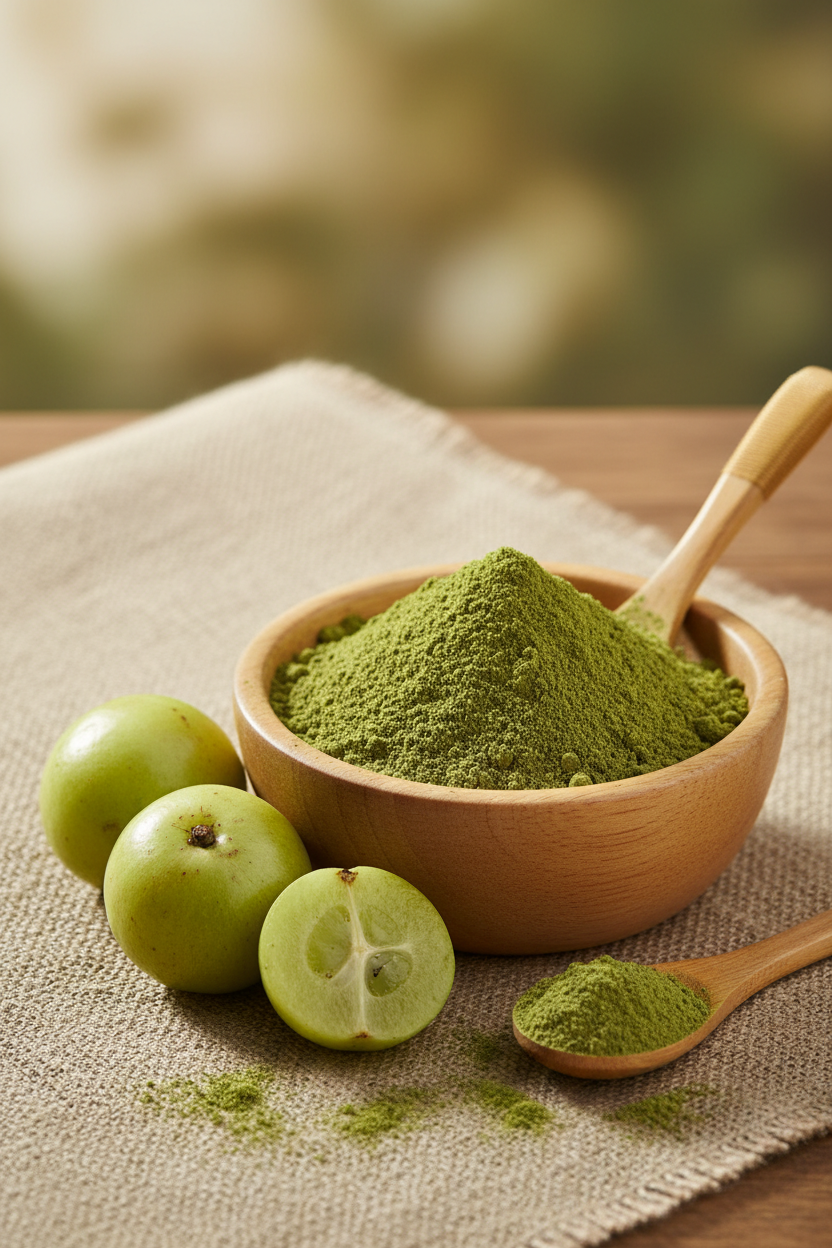 VEDARASA Amla Powder | 100% Pure & Natural Indian Gooseberry Powder | Rich in Vitamin C | For Hair Care, Skin Care & Immunity | No Chemicals