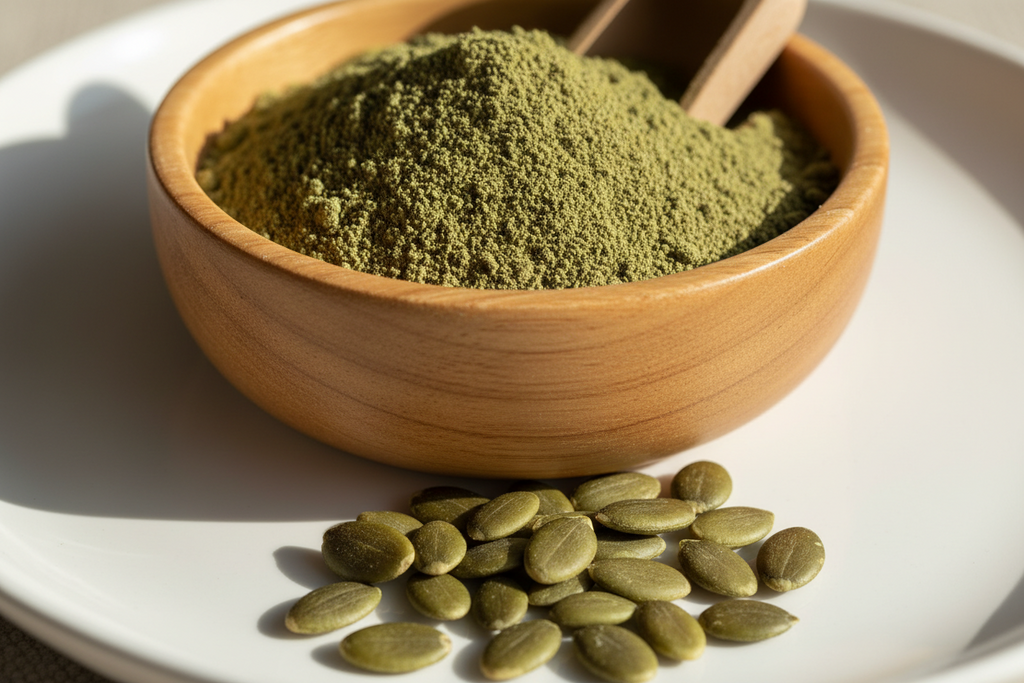 VedaRasa Pumpkin Seeds Powder 100% Natural & Organic Pumpkin Seed Powder | Rich in Protein, Fiber & Magnesium | Supports Immunity, Heart Health & Energy | No Preservatives