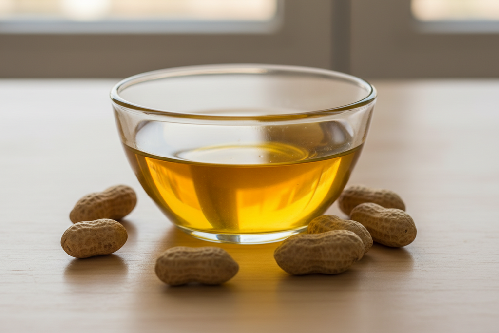 VedaRasa Groundnut Oil 1L | 100% Pure Cold-Pressed Peanut Oil | Natural & Unrefined | For Cooking & Frying | Rich Aroma | No Chemicals or Preservatives