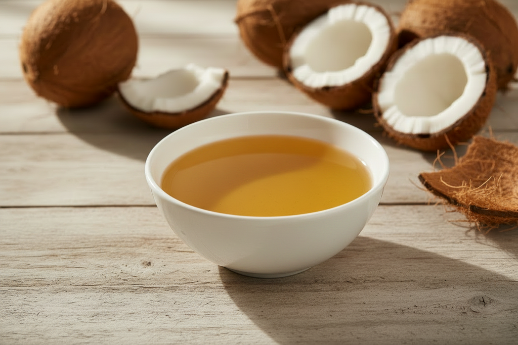 VedaRasa Coconut Oil 1L | 100% Pure Cold-Pressed Coconut Oil | Natural & Unrefined | For Hair, Skin & Cooking | No Chemicals or Preservatives