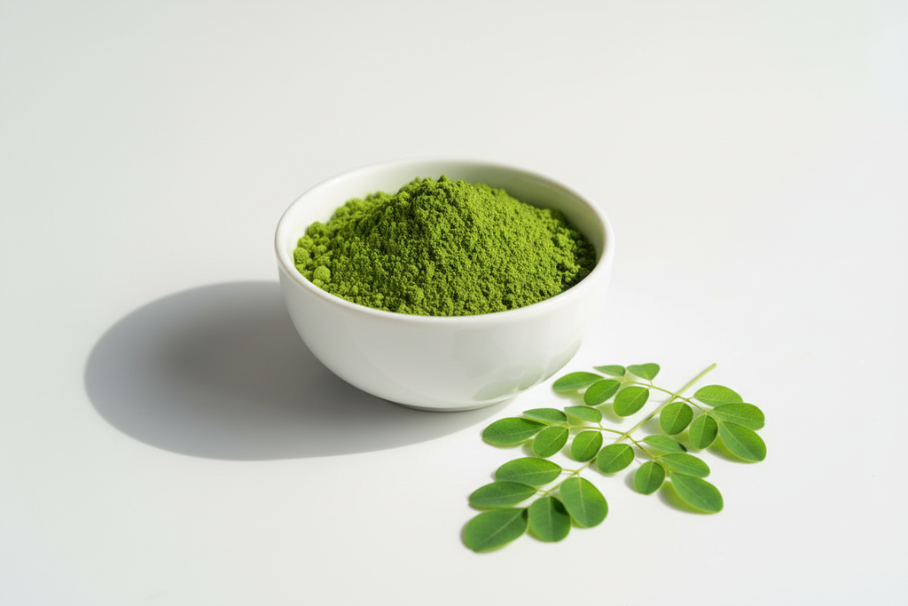 VedaRasa Moringa Leaves Powder | 100% Pure & Natural Moringa Powder | Rich in Iron, Calcium & Antioxidants | Supports Immunity, Energy & Detox | No Preservatives