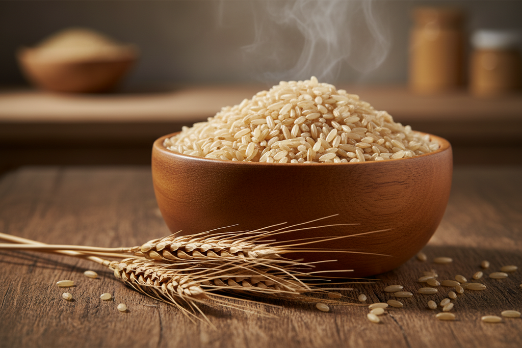 VedaRaSa Natural & Organic Brown Rice 1kg – Premium Whole Grain Rice – High Fiber, Unpolished, Non-GMO, Gluten-Free – Healthy Daily Staple